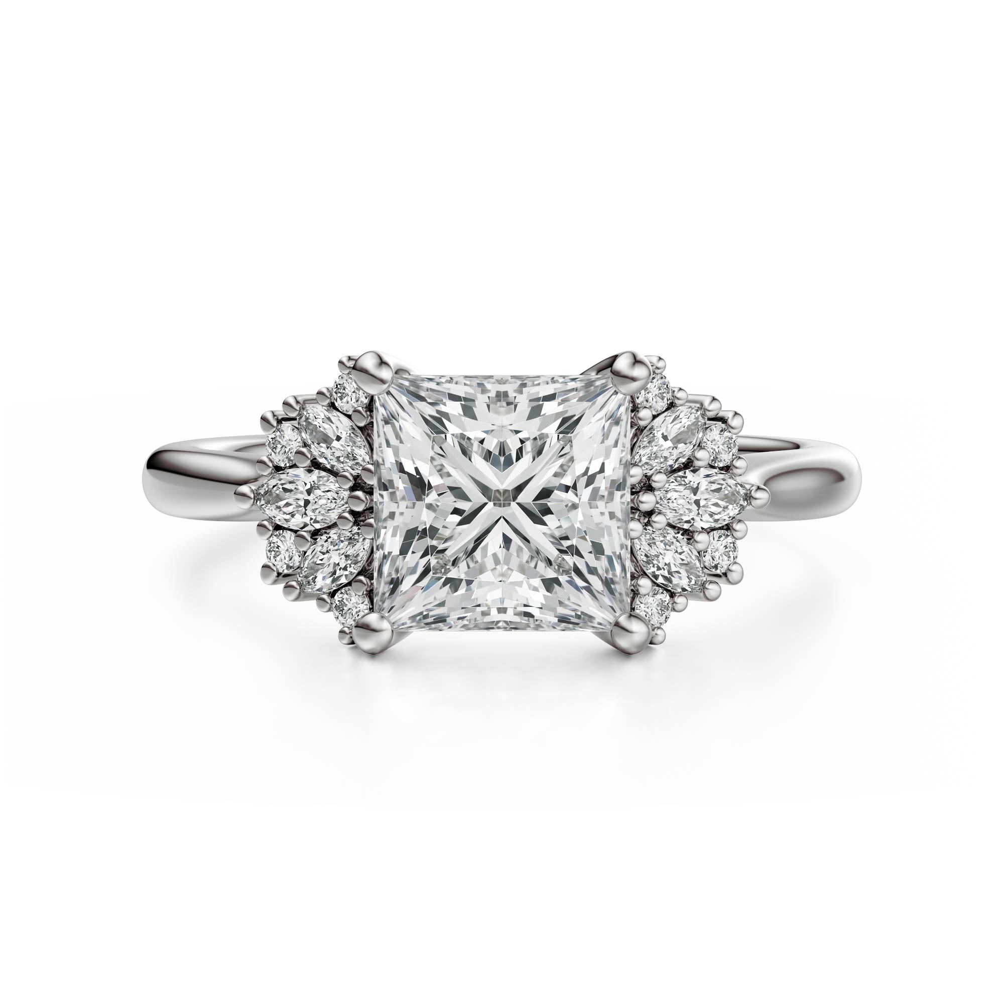 The Ambrosia Ring | Princess - Lavender Creek Gems 