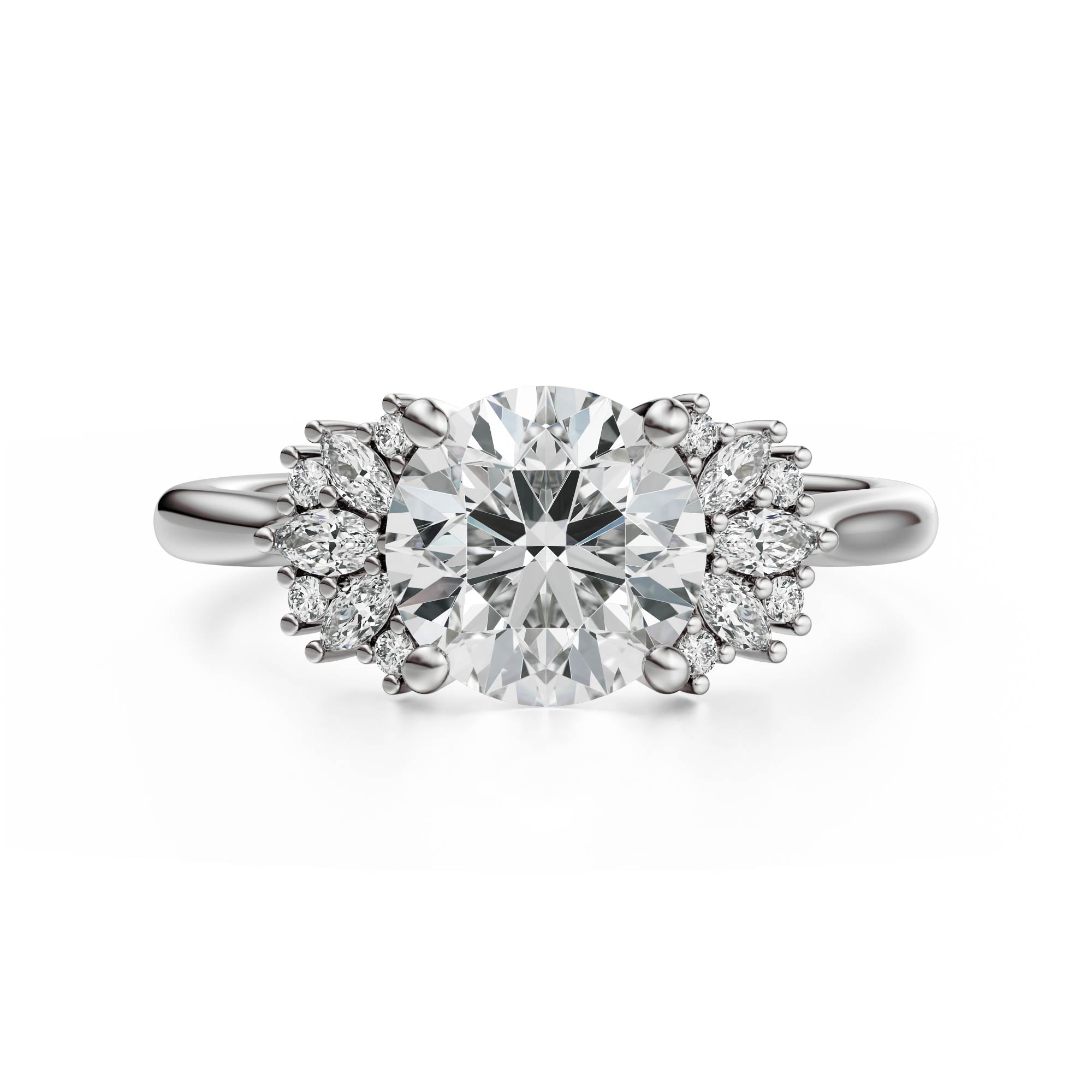 The Ambrosia Ring | Round - Lavender Creek Gems 