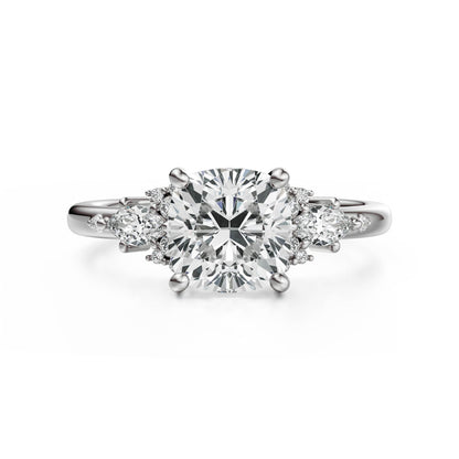 The Ascendant Ring | Cushion - Lavender Creek Gems 