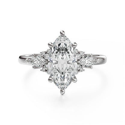The Ascendant Ring | Marquise - Lavender Creek Gems 
