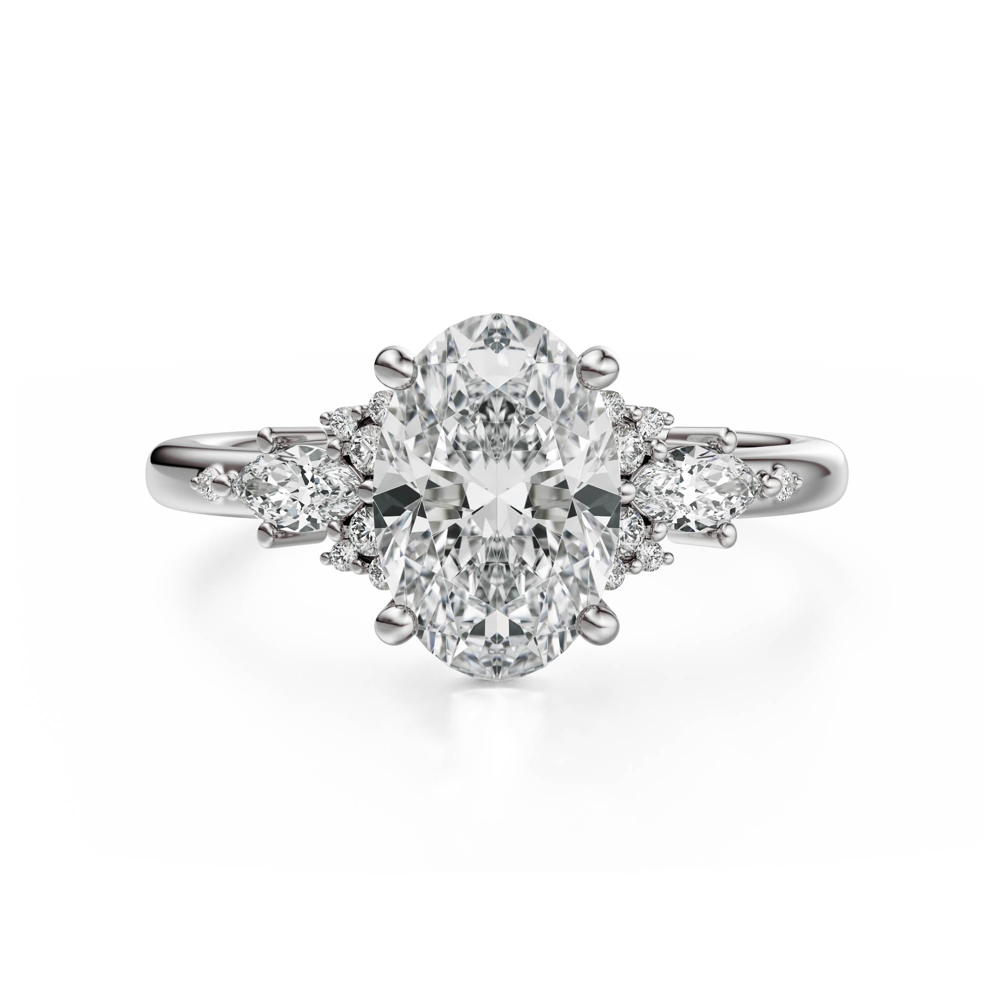 The Ascendant Ring | Oval - Lavender Creek Gems 