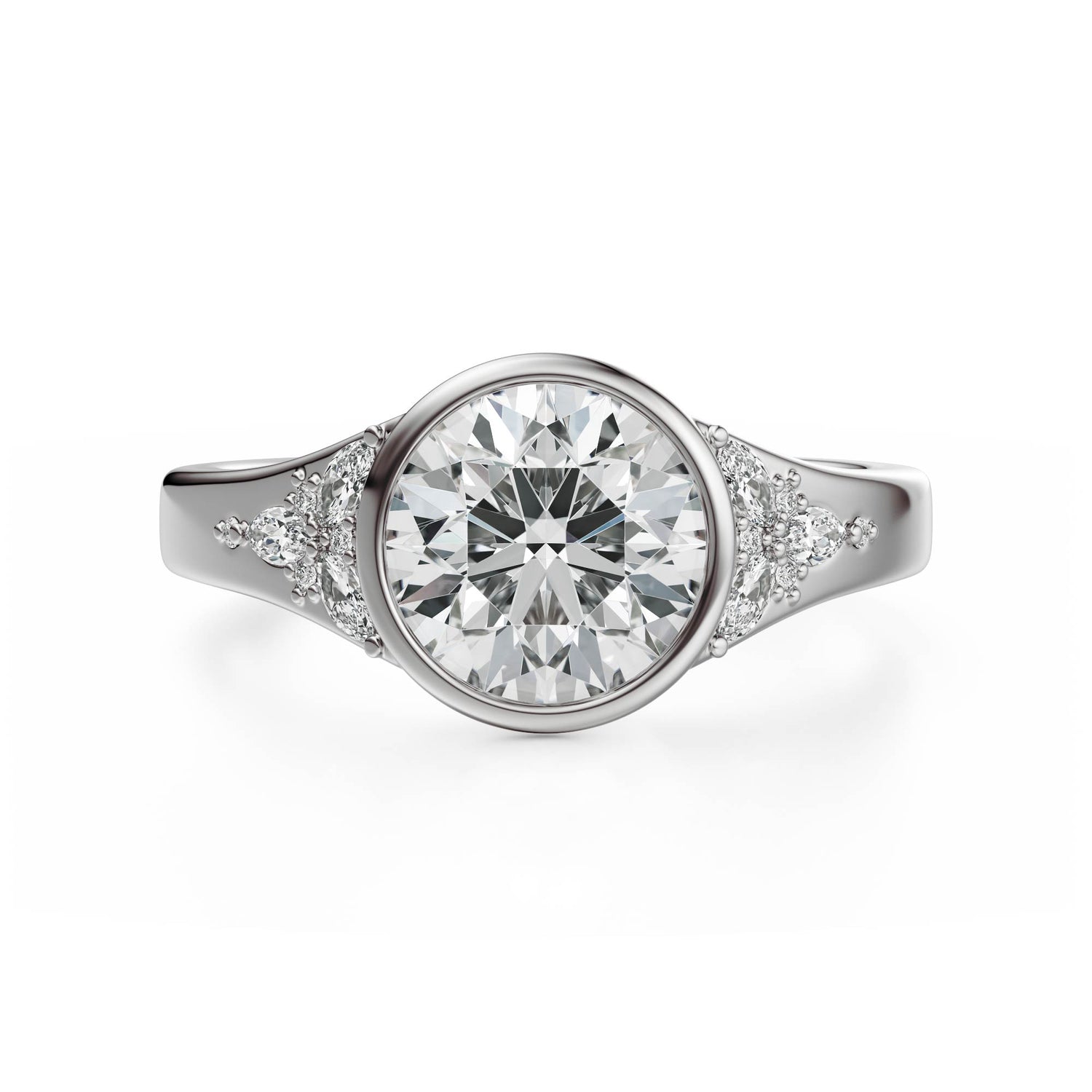 The Daylight Ring | Round | Setting Only