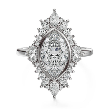 The Ethereal Ring | Marquise | Setting Only