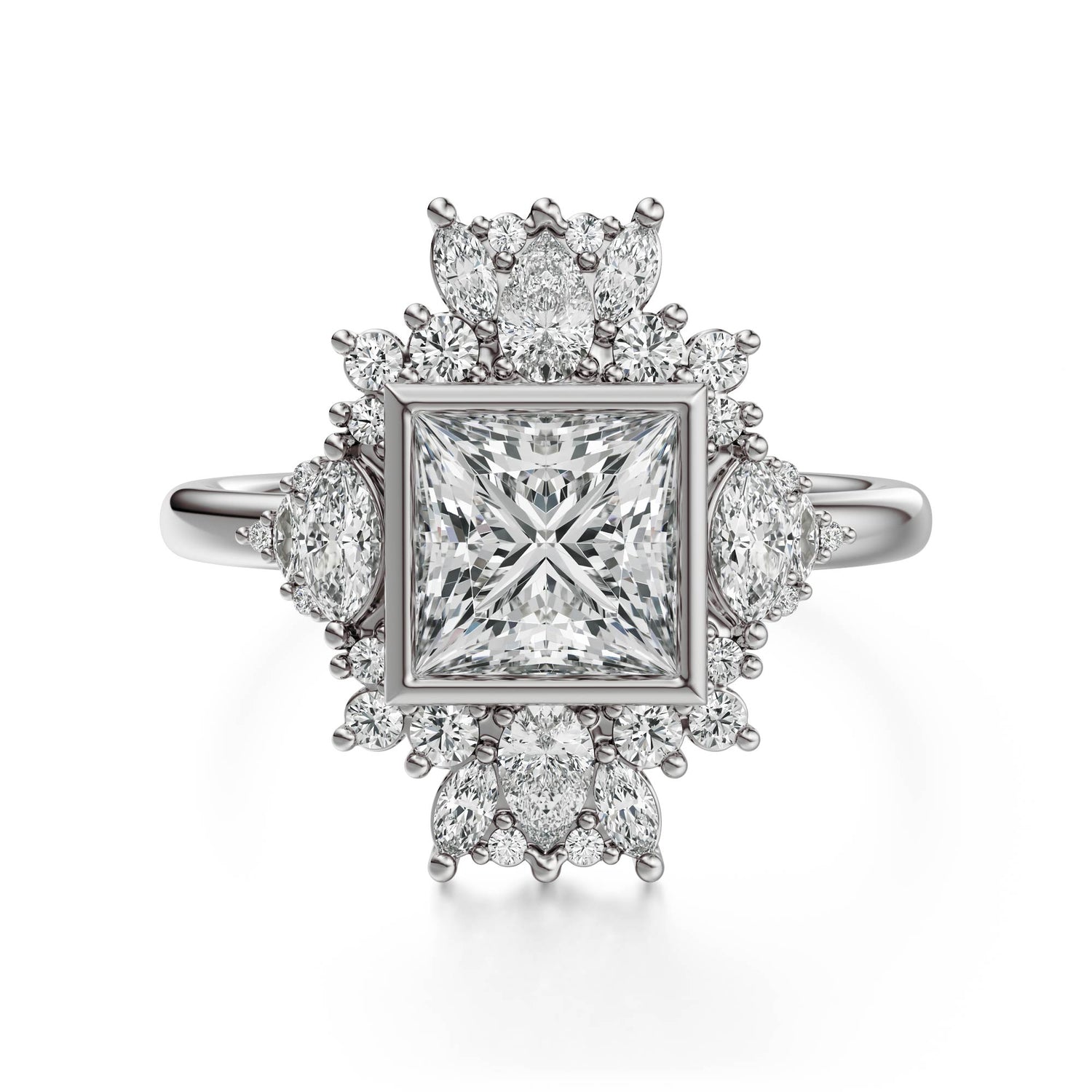 The Ethereal Ring | Princess | Setting Only