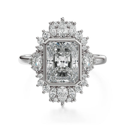 The Ethereal Ring | Radiant | Setting Only