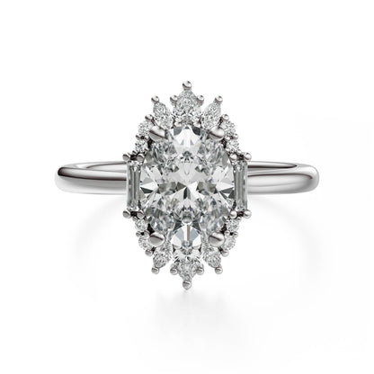 The Georgia Ring | Oval | Setting Only