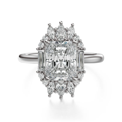 The Georgia Ring | Radiant | Setting Only