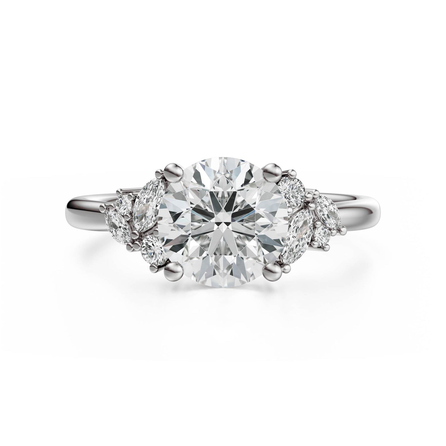 The Laurel Ring | Round