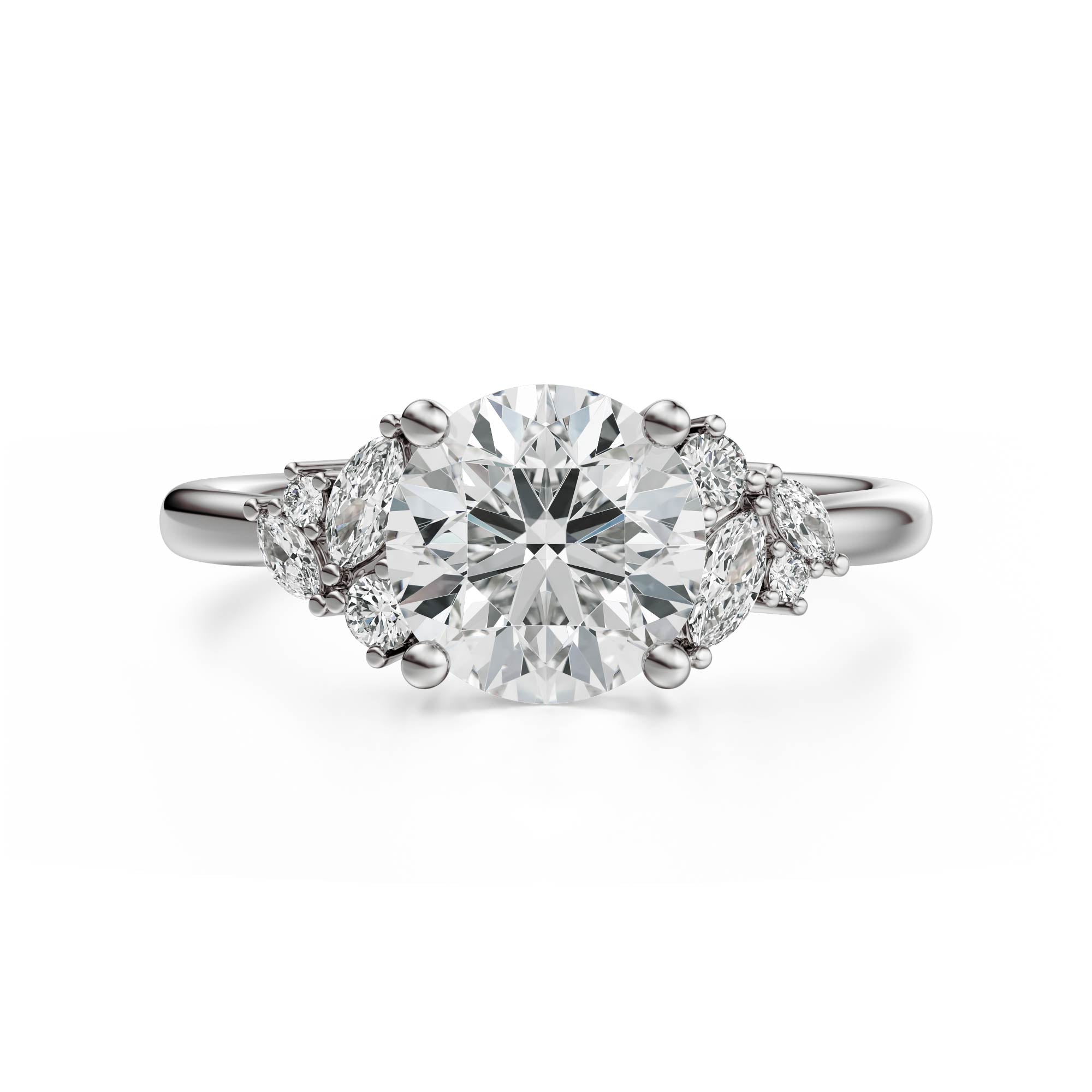 The Laurel Ring | Round