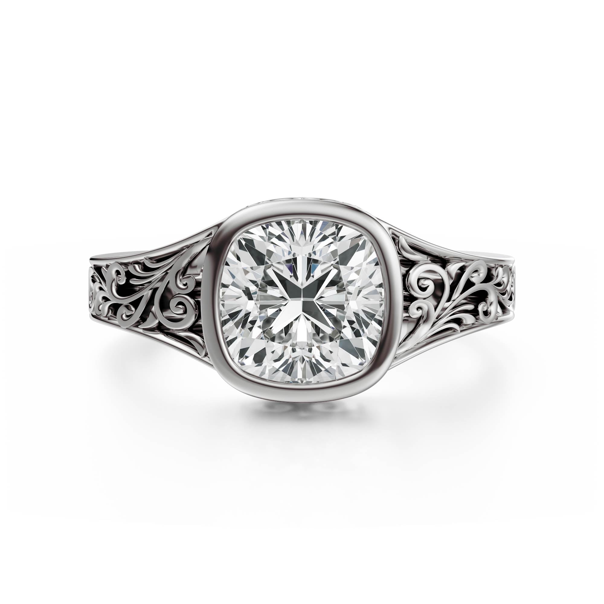 The Endearment Ring | Cushion - Lavender Creek Gems 
