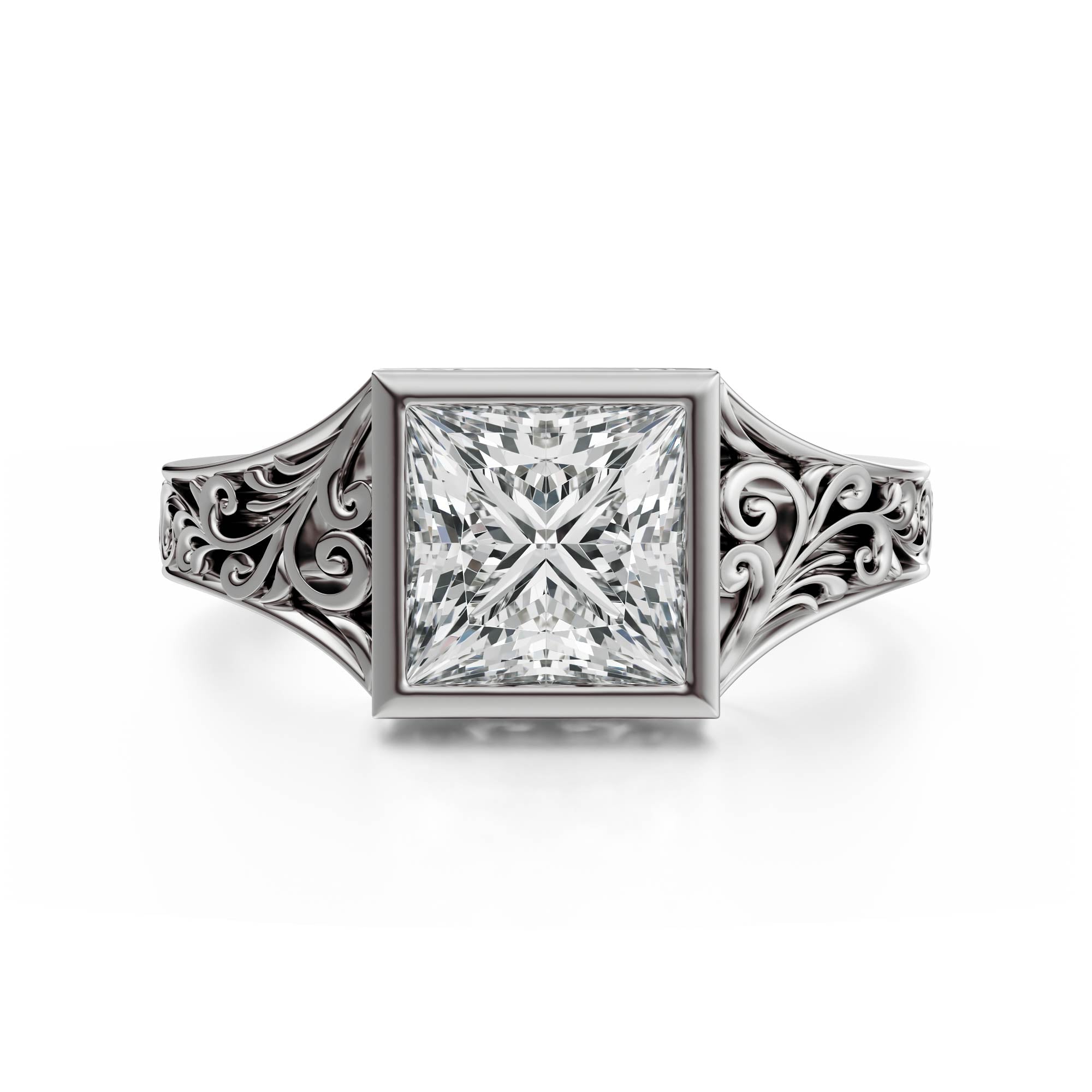 The Endearment Ring | Princess - Lavender Creek Gems 
