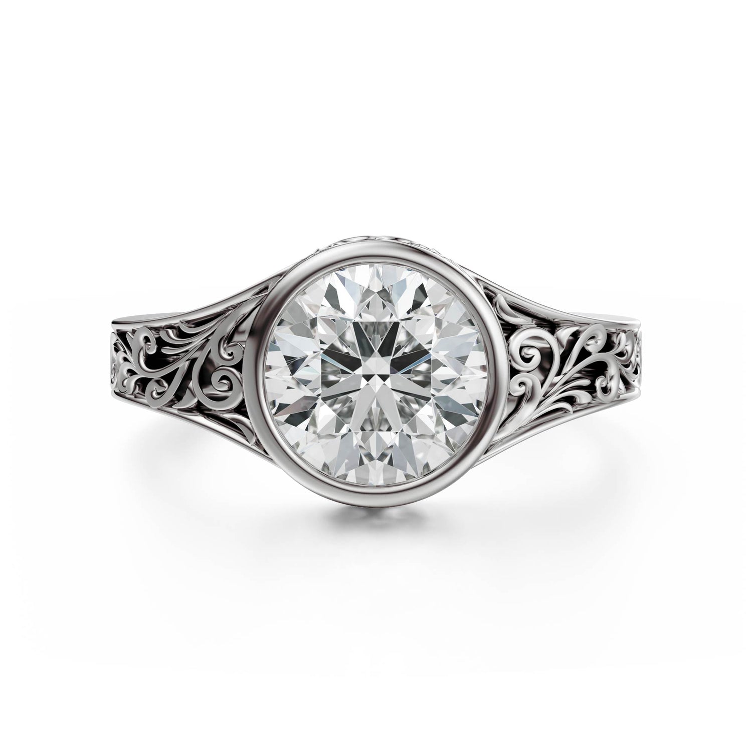 The Endearment Ring | Round - Lavender Creek Gems 
