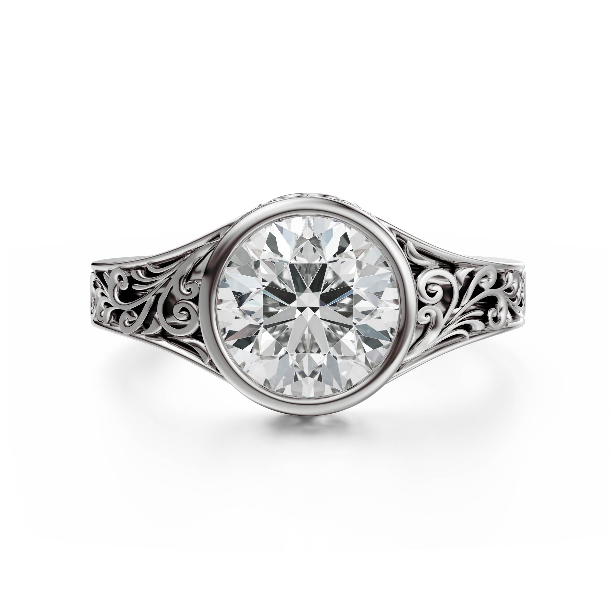 The Endearment Ring | Round - Lavender Creek Gems 