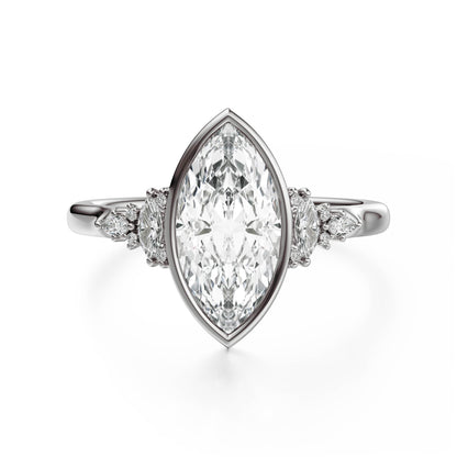 The Bezel Maeve Ring | Marquise