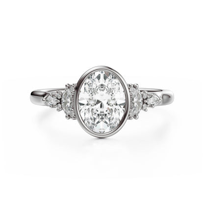 The Bezel Maeve Ring | Oval