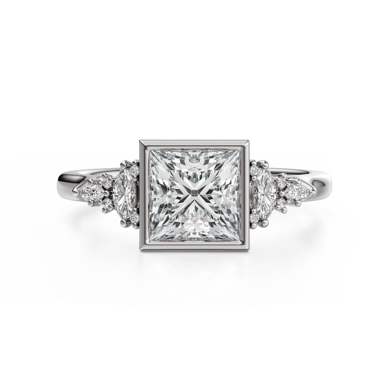 The Bezel Maeve Ring | Princess
