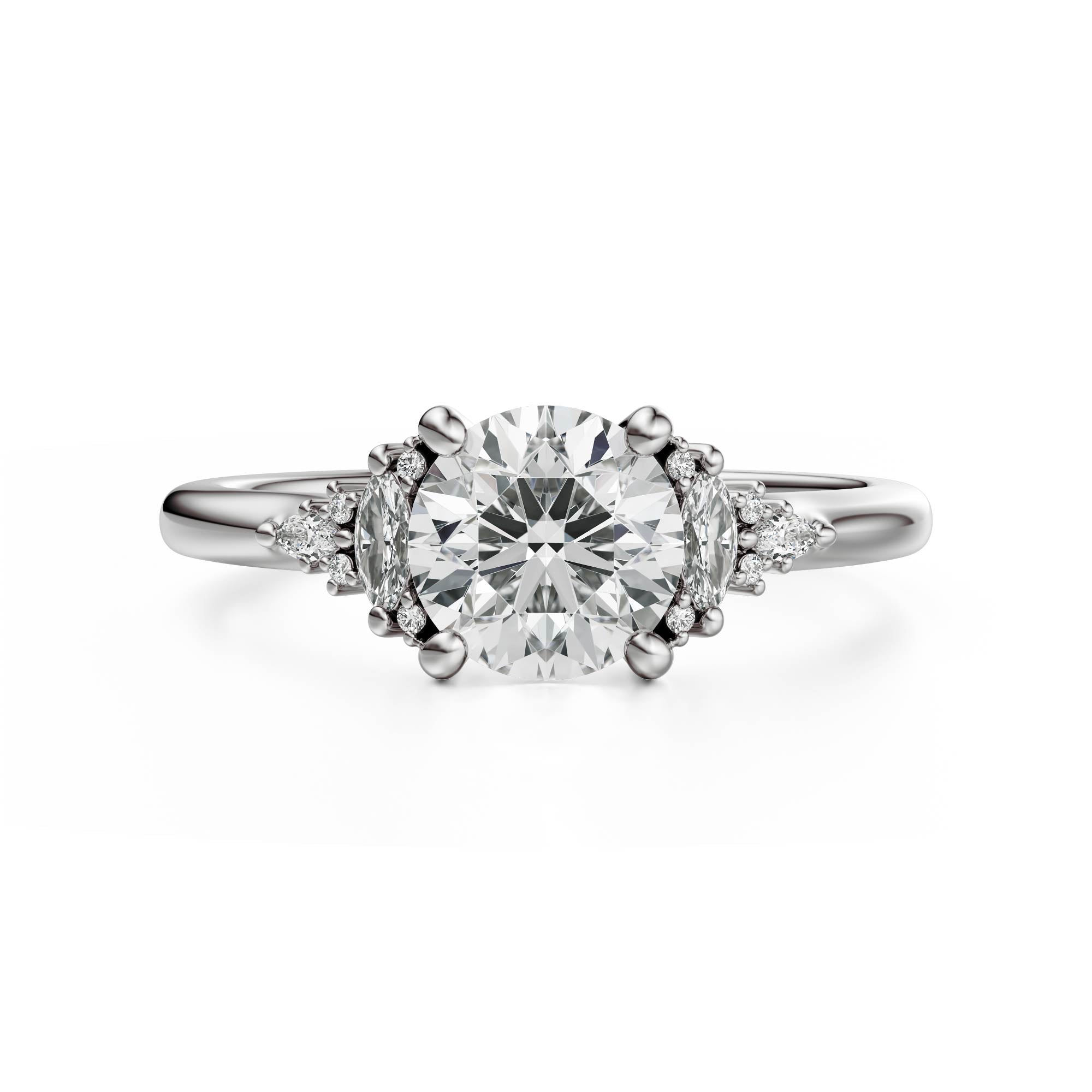 The Low Maeve Ring | Round