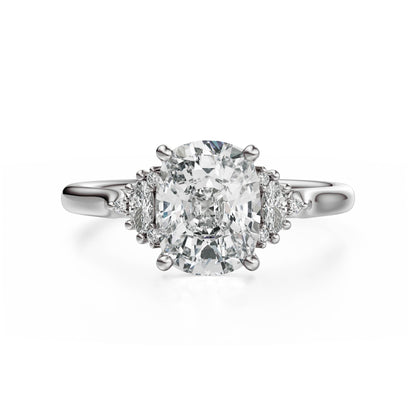 The Maren Ring | Elongated Cushion | Setting Only