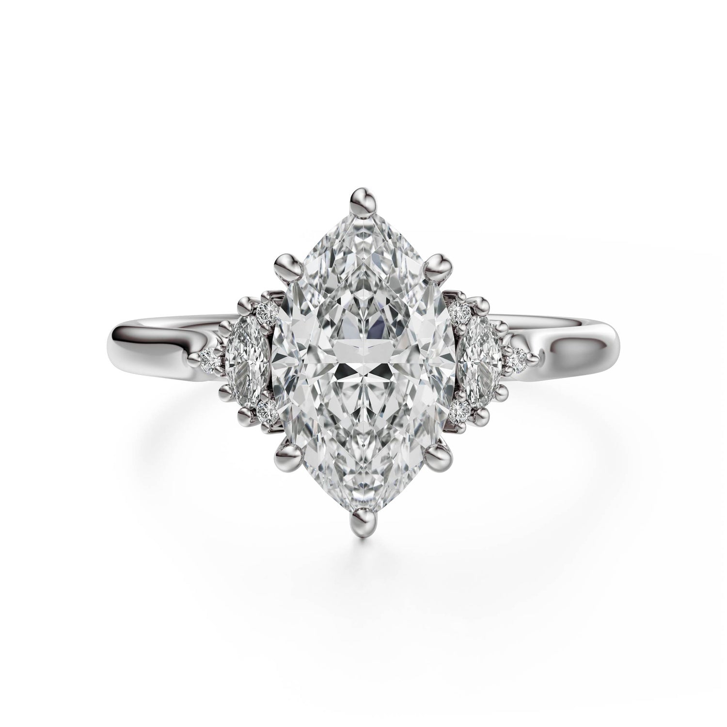 The Maren Ring | Marquise | Setting Only