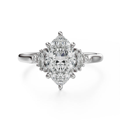 The Maren Ring | Marquise | Setting Only