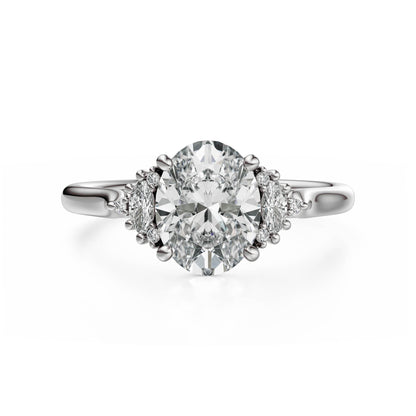 The Maren Ring | Oval | Setting Only