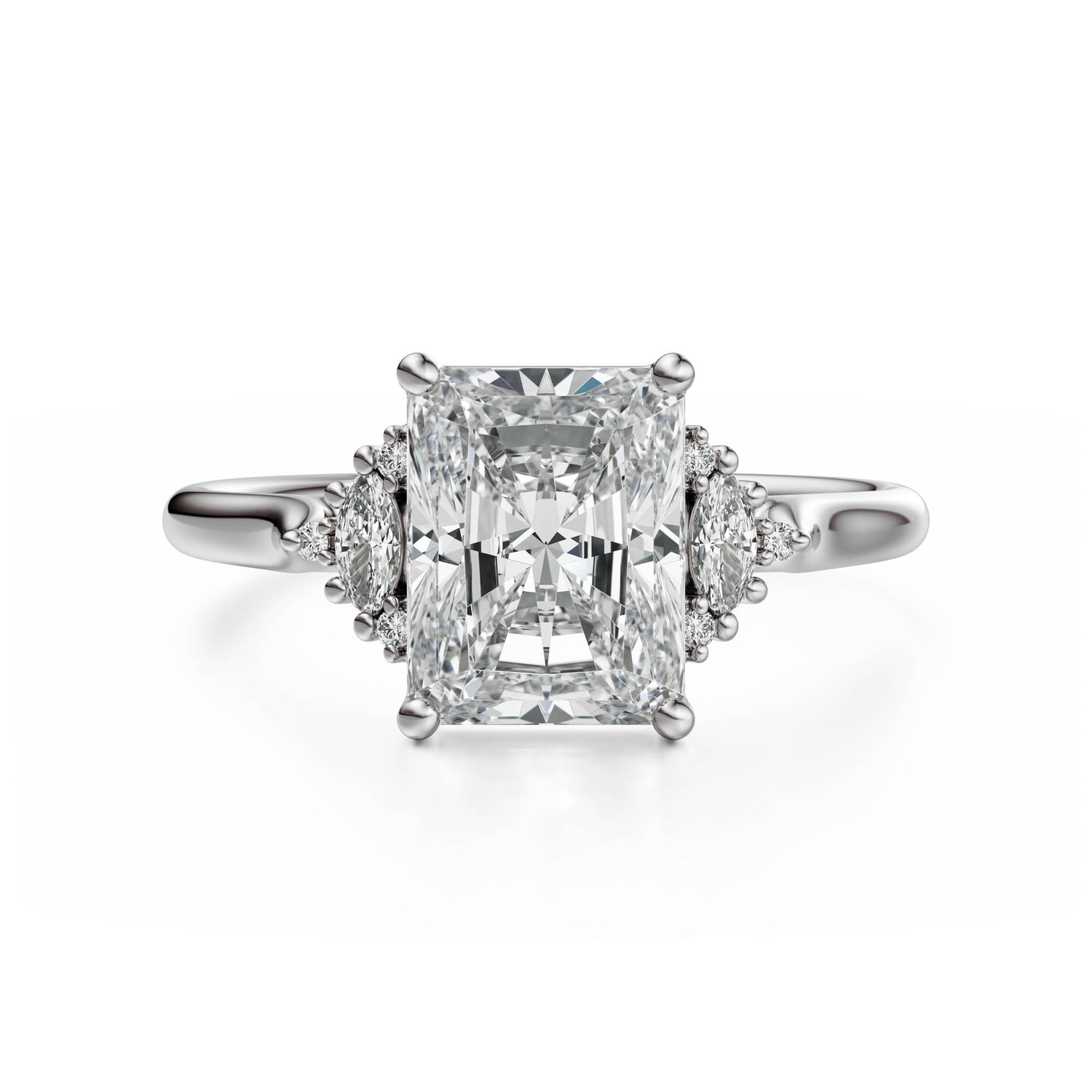 The Maren Ring | Radiant | Setting Only