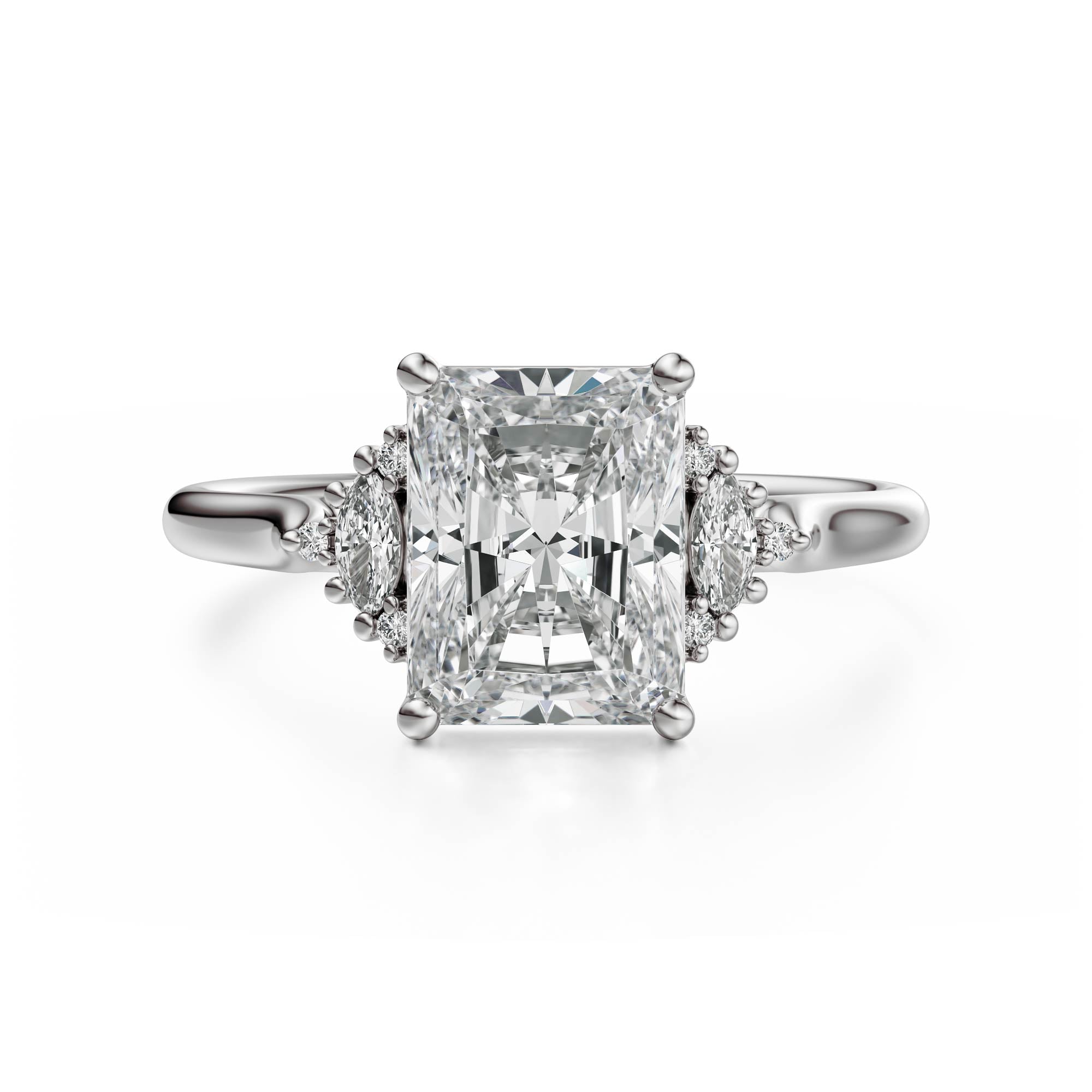 The Maren Ring | Radiant | Setting Only