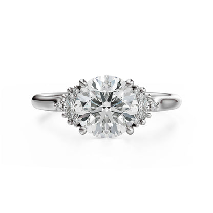 The Maren Ring | Round | Setting Only