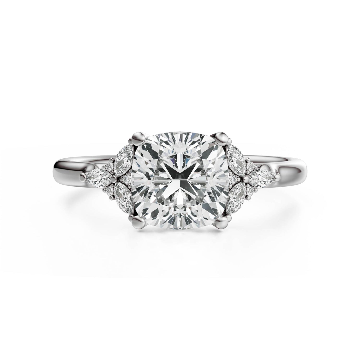 The Meadow Ring | Cushion - Lavender Creek Gems 