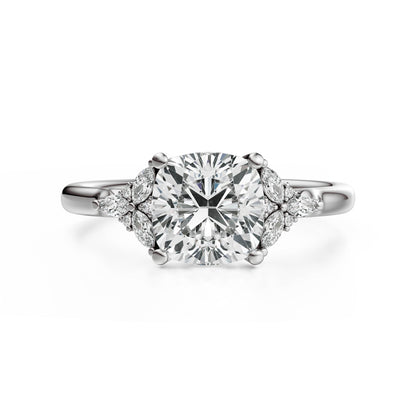 The Meadow Ring | Cushion - Lavender Creek Gems 