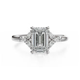 The Meadow Ring | Emerald Cut - Lavender Creek Gems 
