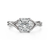 The Entwine Ring | Cushion - Lavender Creek Gems 