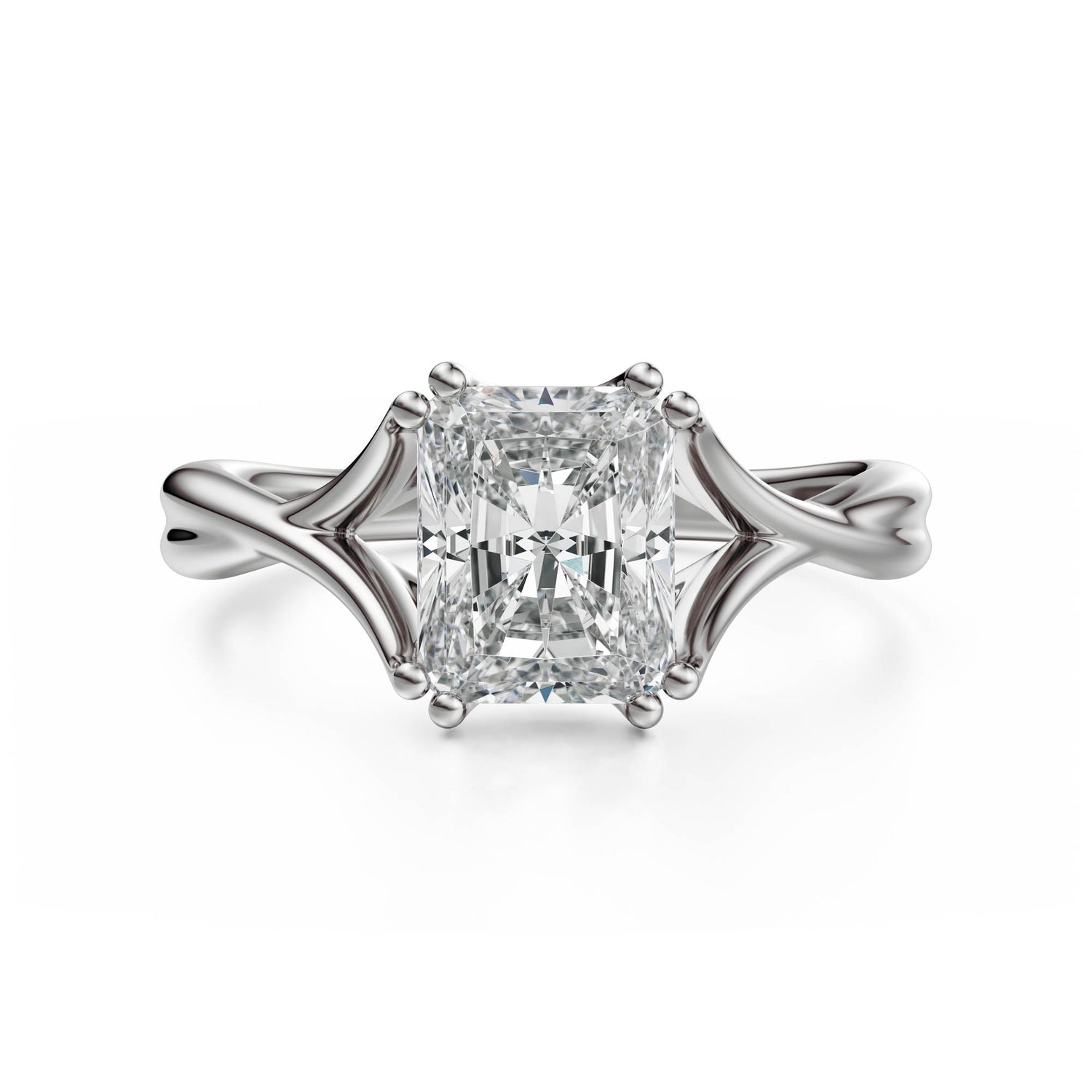 The Entwine Ring | Radiant - Lavender Creek Gems 