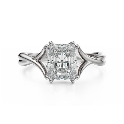 The Entwine Ring | Radiant - Lavender Creek Gems 