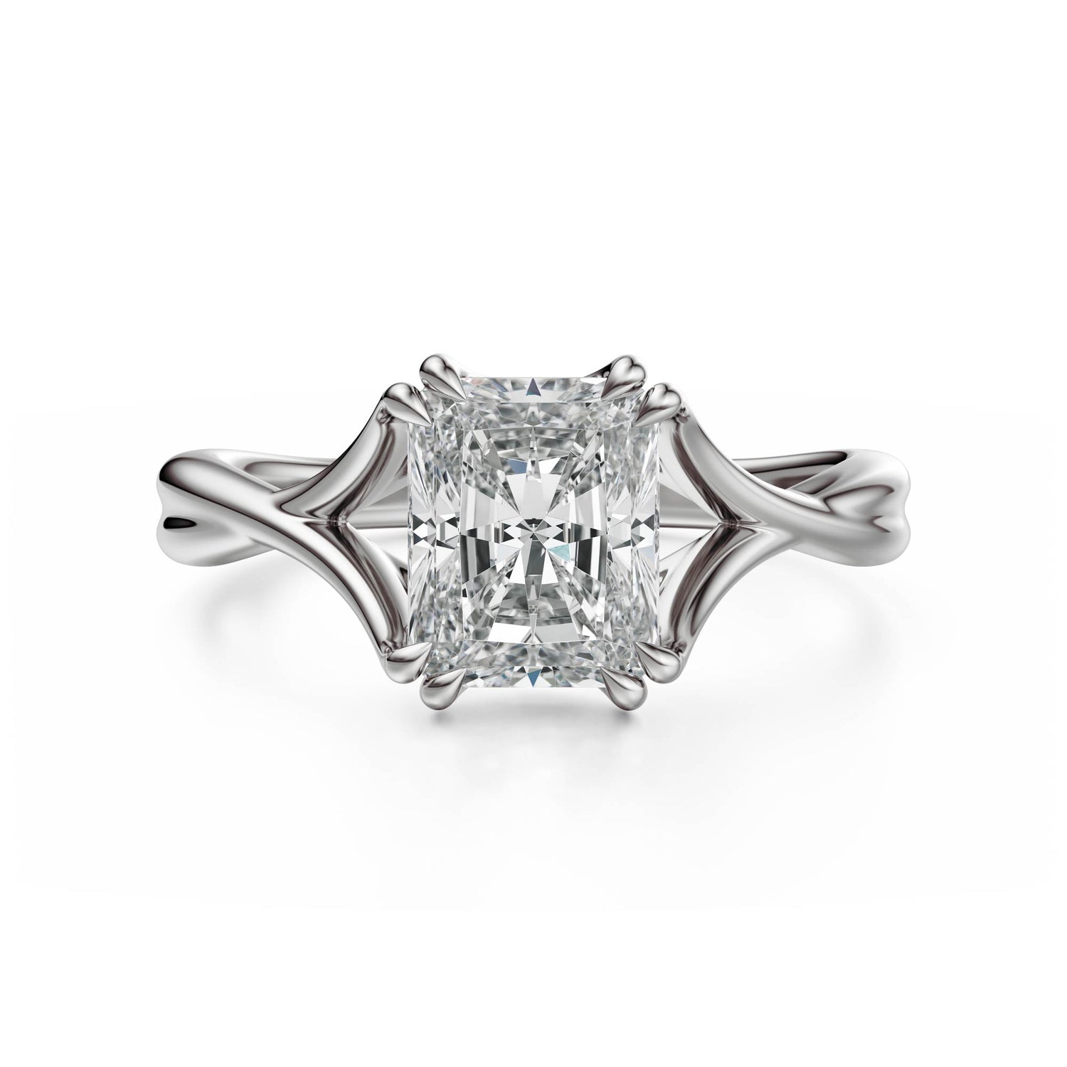 The Entwine Ring | Radiant - Lavender Creek Gems 