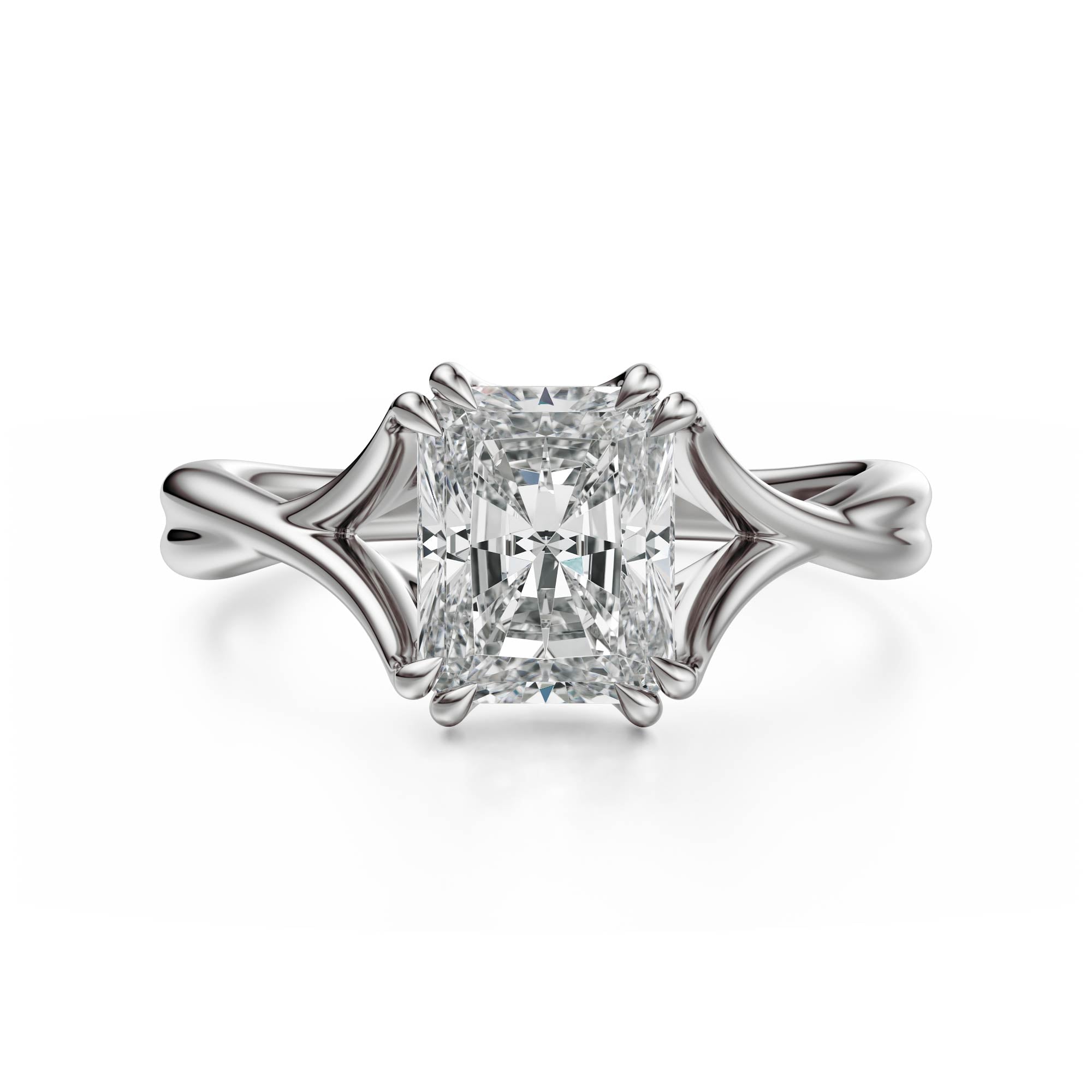 The Entwine Ring | Radiant - Lavender Creek Gems 