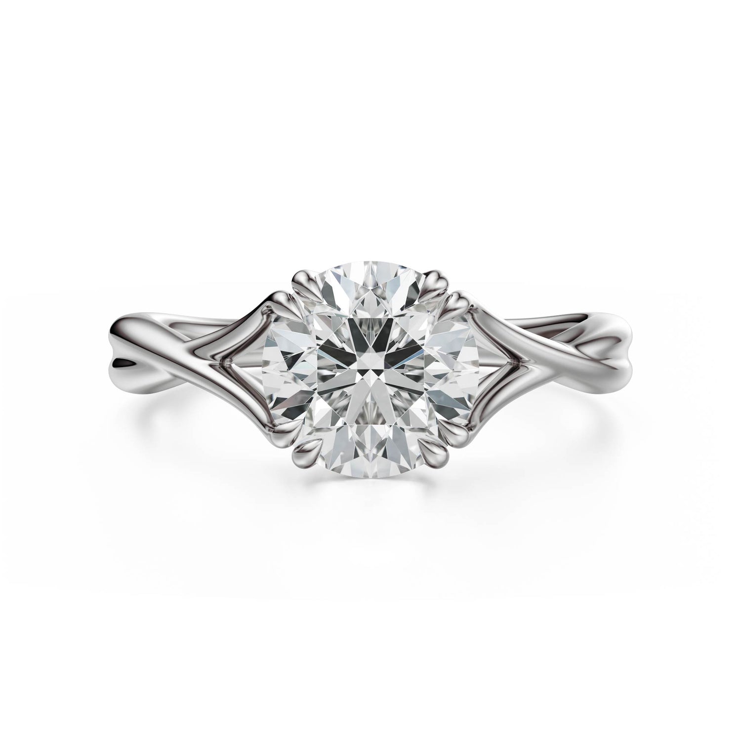 The Entwine Ring | Round - Lavender Creek Gems 