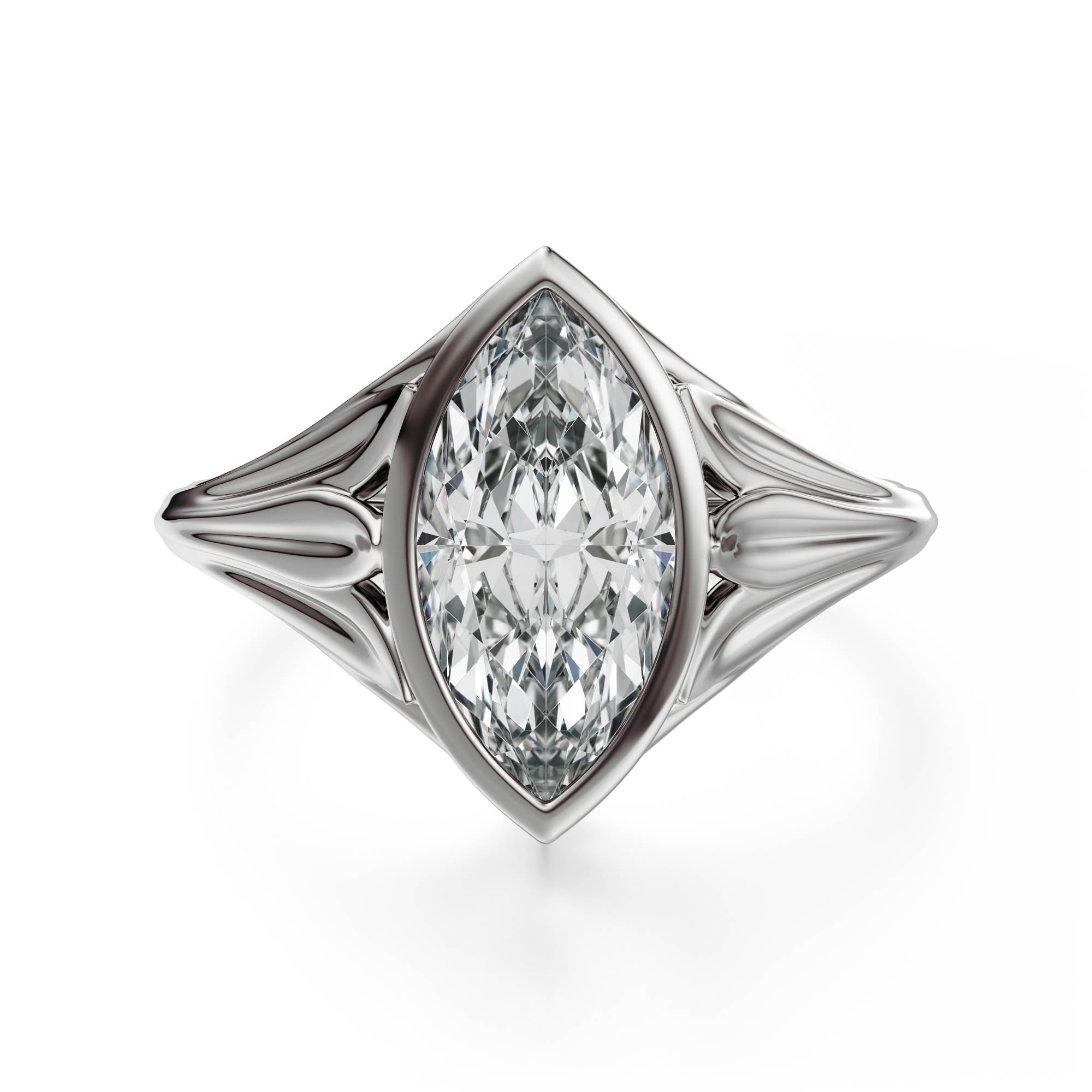 The Nightbloom Ring | Marquise - Lavender Creek Gems 