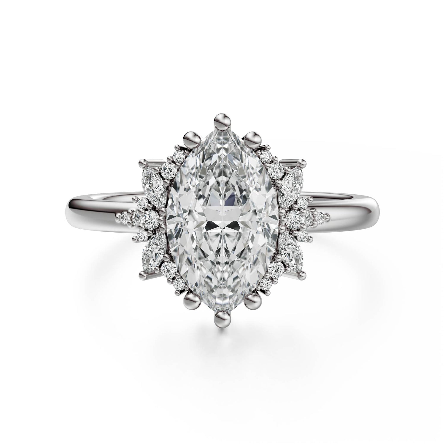 The Reverie Ring | Marquise | Setting Only