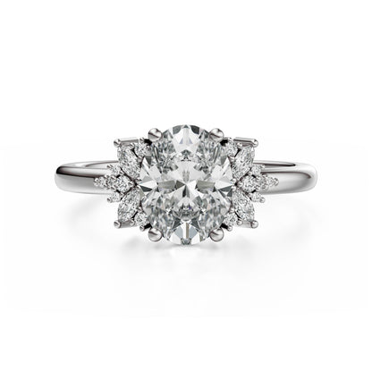 The Reverie Ring | Oval | Setting Only