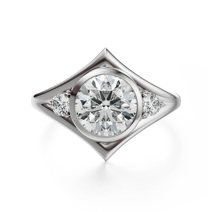 The Roxy Ring | Round - Lavender Creek Gems 