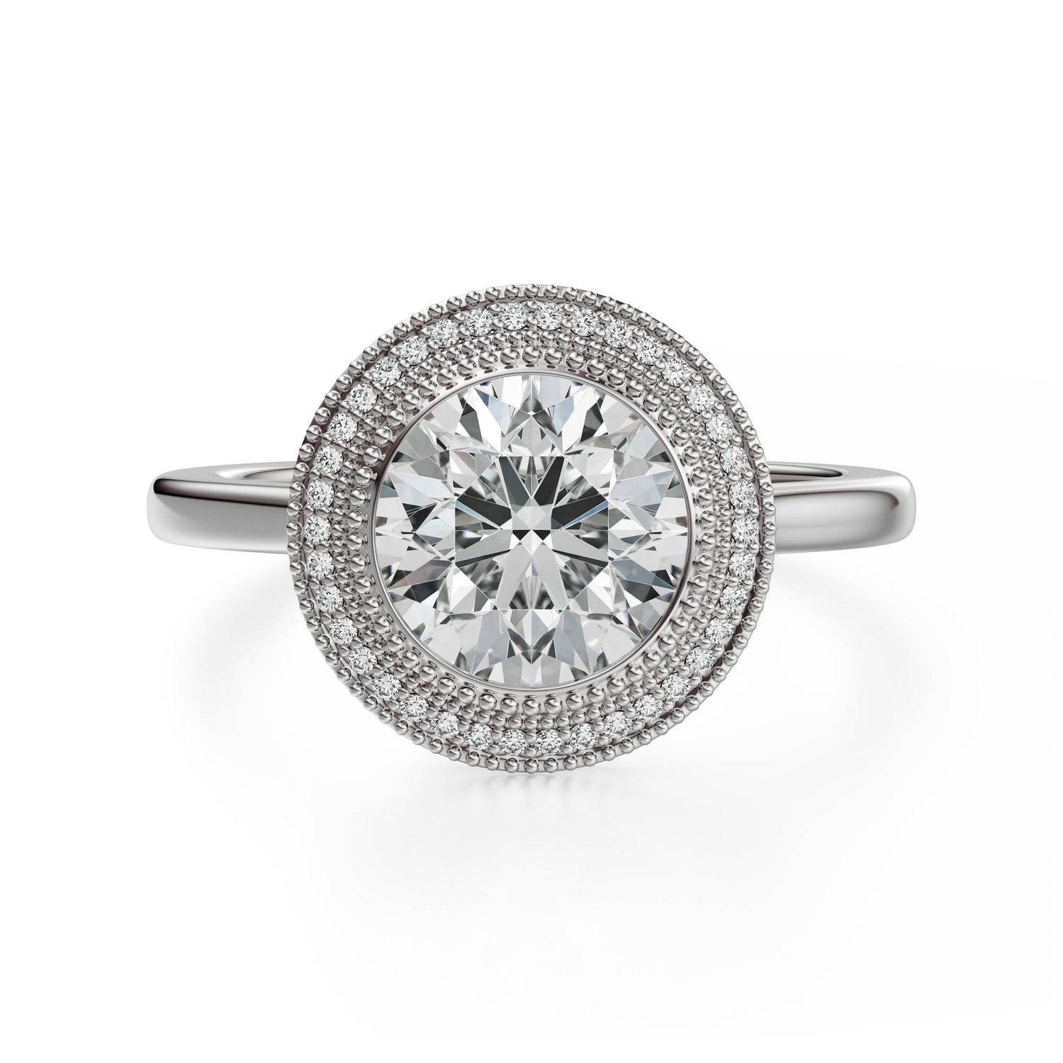 The Satine Ring | Round