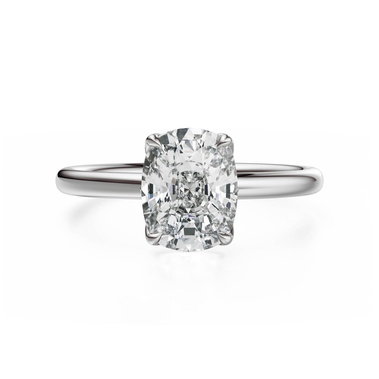 The Secret Garden Ring | Elongated Cushion | Setting Only