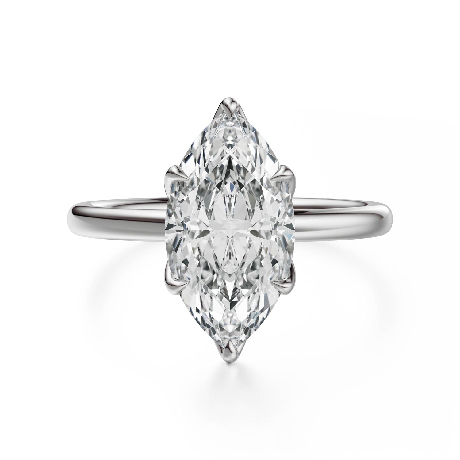 The Secret Garden Ring | Marquise | Setting Only