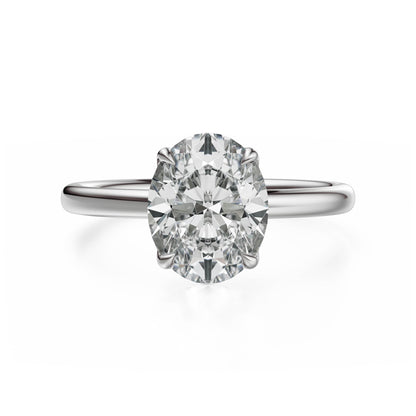 The Secret Garden Ring | Oval | Setting Only