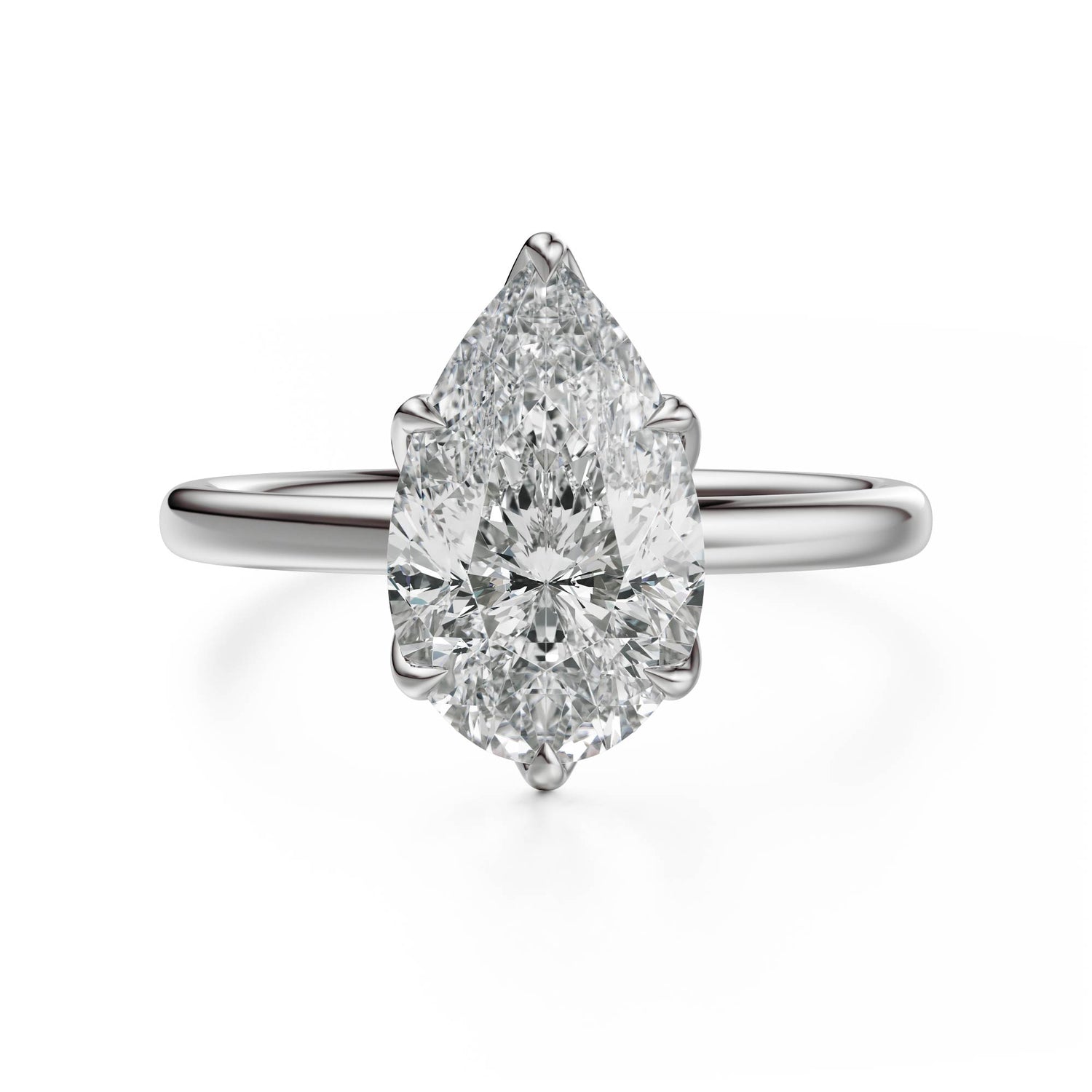 The Secret Garden Ring | Pear | Setting Only