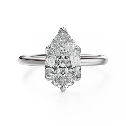 The Secret Garden Ring | Pear | Setting Only