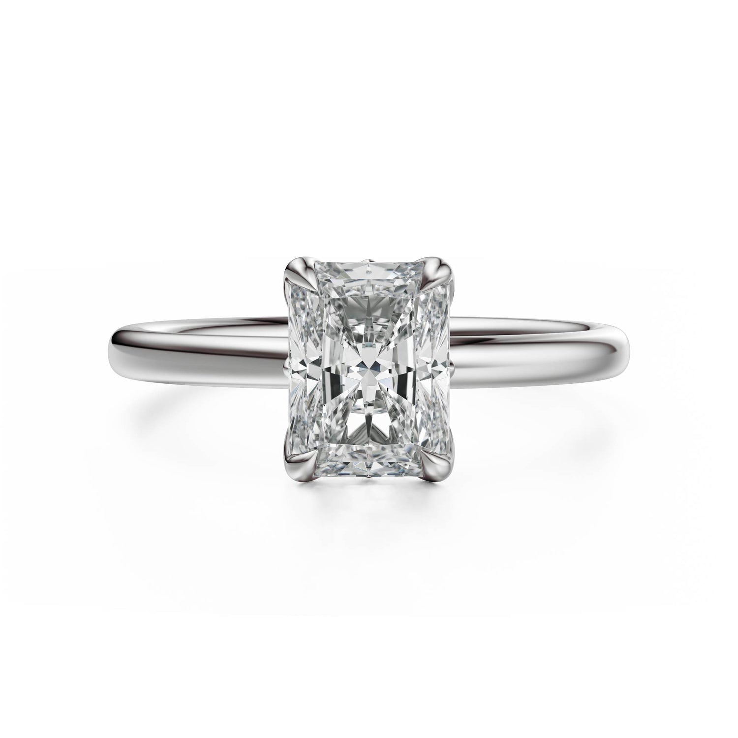 The Secret Garden Ring | Radiant | Setting Only