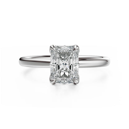 The Secret Garden Ring | Radiant | Setting Only