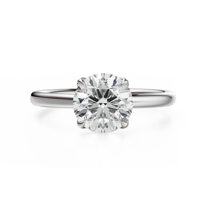 The Secret Garden Ring | Round | Setting Only